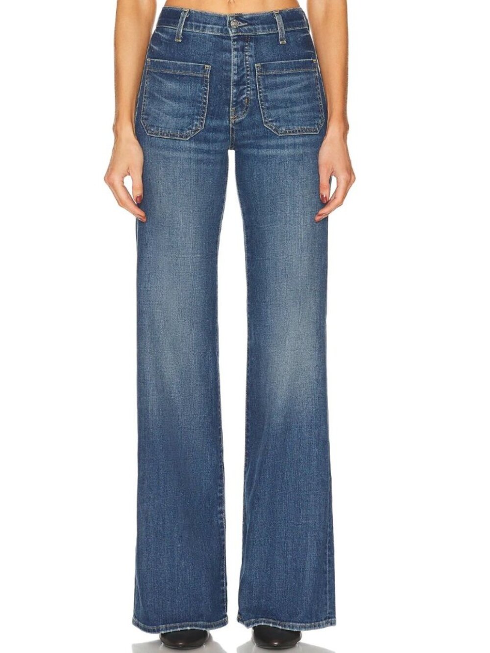 NILI LOTAN Florence Flare Jean Classic Wash Size 29